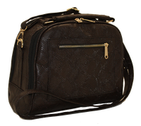 381 сумка питон коричневая