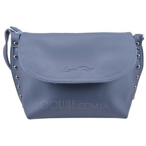 Фото Женская сумка через плечо модель 477 темно-голубая № 1