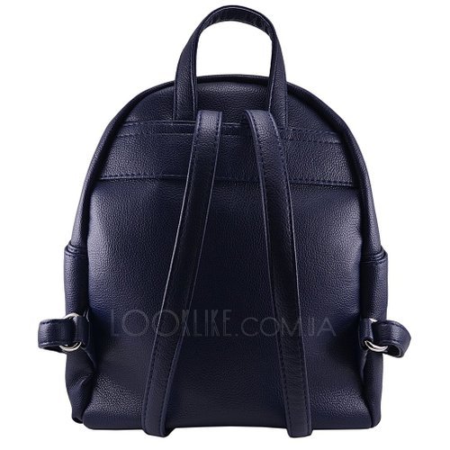 Фото Городской рюкзак ТМ Lucherino,Замшевый с лаковым ободком, синий № 3