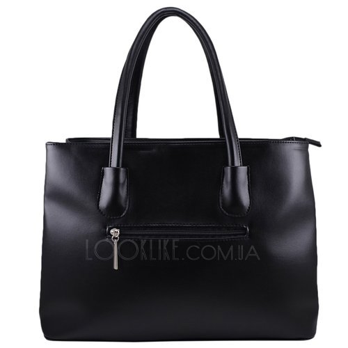 Фото Классическая женская сумка модель 443 черная № 2