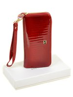 Женский кошелек-клатч модель Lizard W38 red