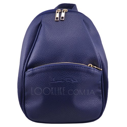 Фото Міський рюкзак модель 406 синій матовий № 1