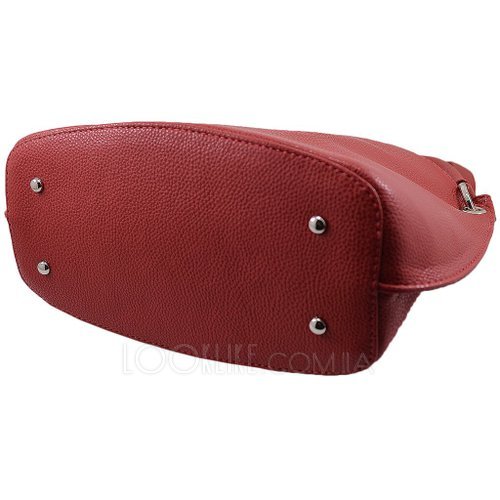 Фото Женская сумка на плечо модель 469 красная № 3