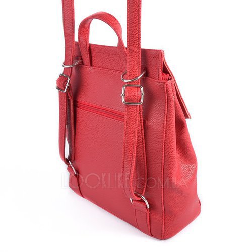 Фото Міський рюкзак модель М159-68 яскраво-червоний № 2