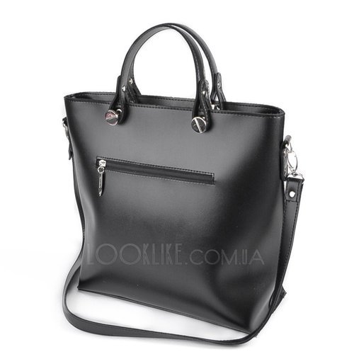 Фото Женская деловая сумка модель М61-33 черная № 2