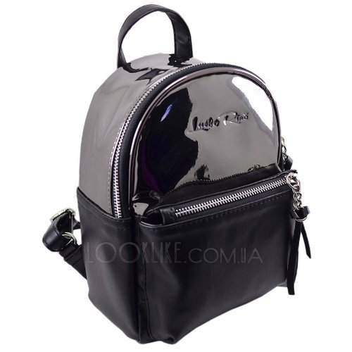 Фото Зеркальный рюкзак ТМ Lucherino, черный никель № 1
