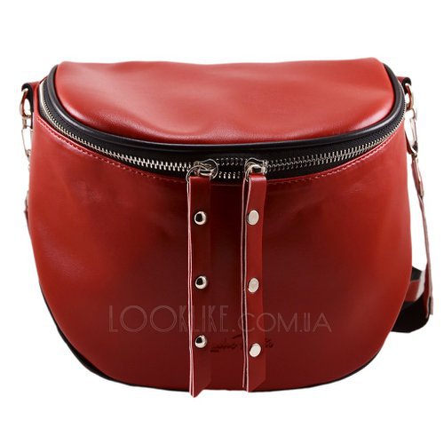 Фото Красная сумочка через плечо Lucherino модель 603 № 1