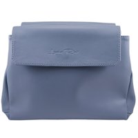 Жіноча сумка на плече модель 537 темно-блакитна