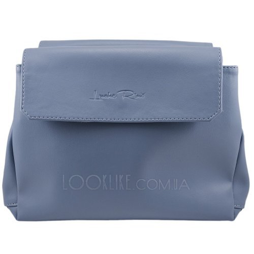 Фото Жіноча сумка на плече модель 537 темно-блакитна № 2