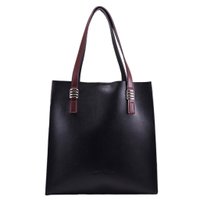 Жіноча сумка модель 547 Чорна з бордовим