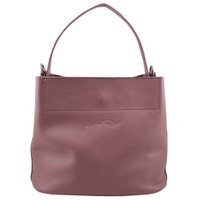 Женская кожаная сумка, модель 516, лиловая