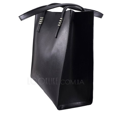 Фото Женская сумка экокожа модель 547 Черная № 3