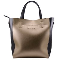 Жіноча сумка модель 519 чорна золото