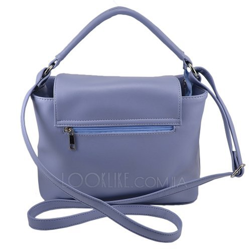 Фото Жіноча сумка модель 429 темно-блакитна № 2