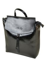 Кожаная сумка-рюкзак модель 05-1 3206 black