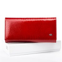 Лаковий гаманець SERGIO TORRETTI W501 red