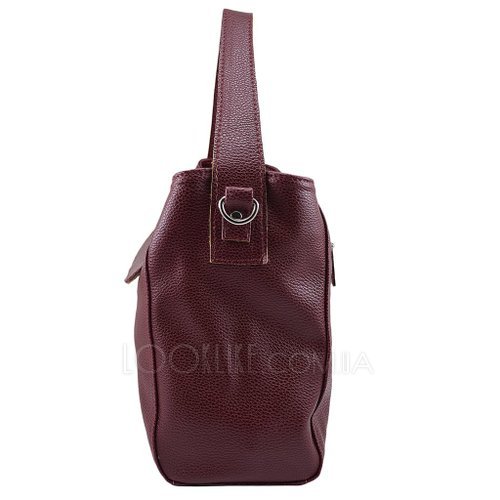 Фото Женская сумка на плечо модель 471 цвет бордо № 3