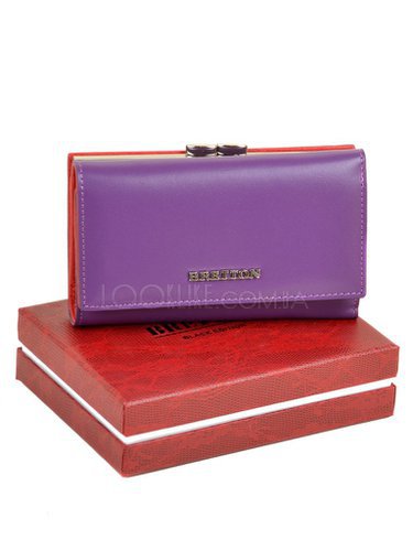 Фото Кожаный кошелек BRETTON W5520 purple № 1
