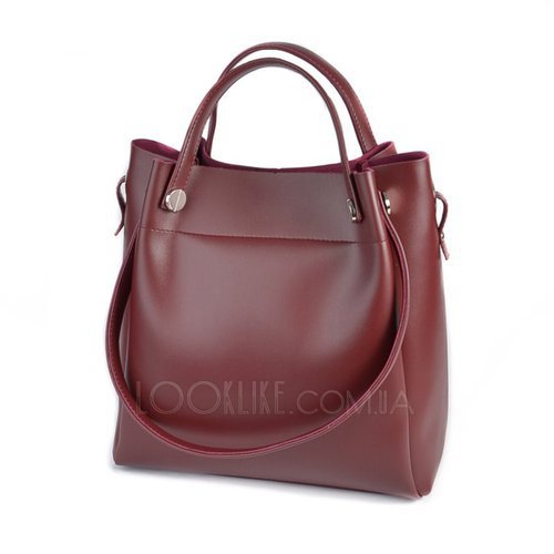Фото Бордовая женская сумка модель М206-70/бордо № 1
