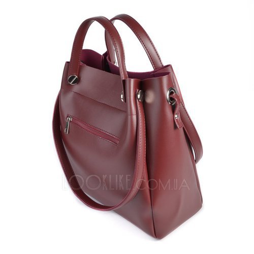 Фото Бордовая женская сумка модель М206-70/бордо № 2