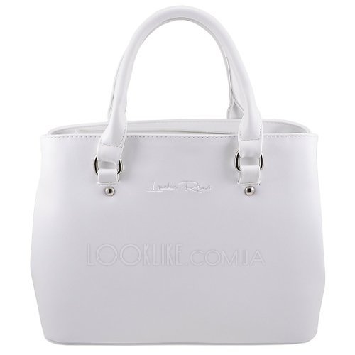 Фото Класична жіноча сумка модель 513 біла № 1