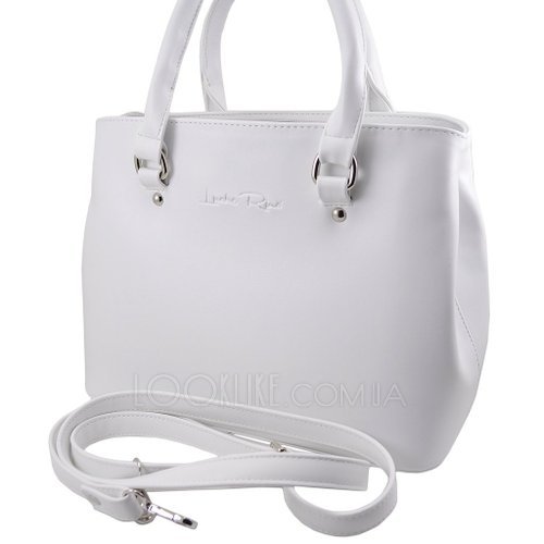 Фото Класична жіноча сумка модель 513 біла № 3