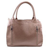 Женская классическая сумка модель 507 платина