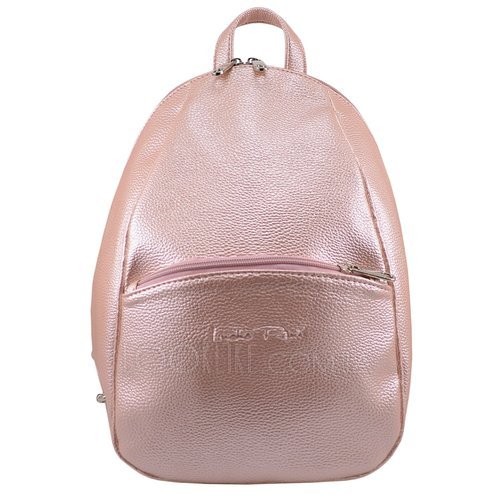 Фото Міський рюкзак модель 406 рожевий перламутр № 1
