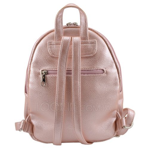 Фото Міський рюкзак модель 406 рожевий перламутр № 2